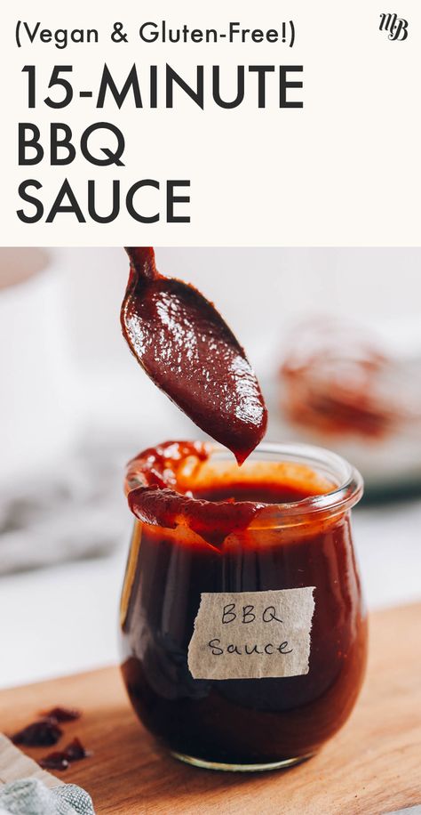 Cola Bbq Sauce, Gluten Free Bbq Sauce, Vegan Bbq Sauce, Sweet Potato Tater Tots, Easy Bbq Sauce, Jackfruit Sandwich, Make Bbq Sauce, Gluten Free Bbq, How To Make Bbq