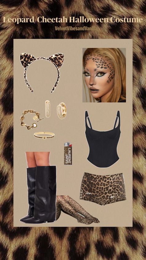 #Halloweencostume #leopardcostume #cheetahmakeup #halloween Cheetah Halloween Costume, Cheetah Halloween, Cheetah Makeup, Leopard Halloween, Leopard Costume, Stockholm Fashion, Halloween Costumes Women, Costumes For Women, Halloween Costume