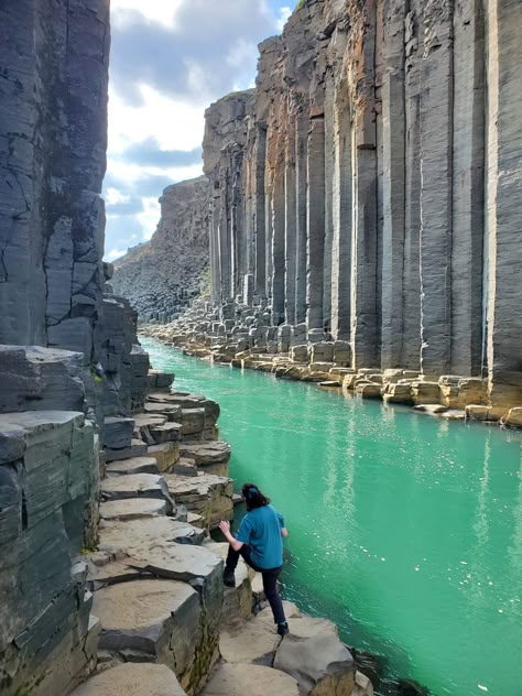 Studlagil Canyon, Iceland Aesthetic, Iceland Hiking, Iceland Summer, Iceland Vacation, Iceland Trip, Iceland Photography, Senior Trip, Iceland Travel