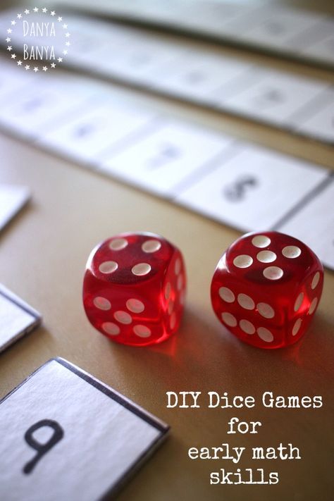 17 Dice Games for Kids (that teach early math skills Dice Games For Kids, Skills For Kids, Maths Games, Math Activities For Kids, Math Methods, Early Math, Mental Math, Homeschool Math, Math Numbers