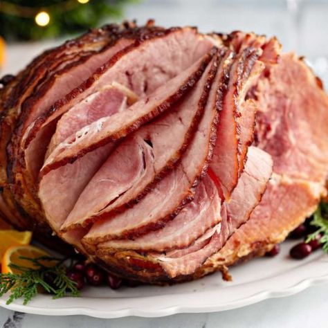 Pulled Pork Table Sauce - Derrick Riches Cooking Spiral Ham, Honey Ham Glaze Recipe, Ham Shank, Holiday Ham Recipes, Spiral Cut Ham, Spiral Sliced Ham, Roasted Ham, Ham Glaze Recipe, Honey Glazed Ham