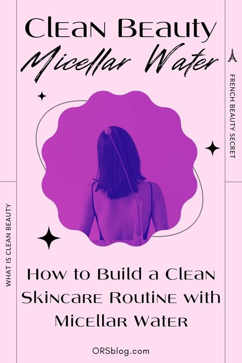 NEW Article Live on ORSblog! "How to Build a Clean Skincare Routine with Micellar Water" by Sonan Autumn Lee. Are you looking to simplify your skincare routine & make it "cleaner?" Do you know what exactly Clean Beauty means or are you relying on brands to self-identify as clean? Read how you can simplify your skincare routine & made it cleaner & more sustainable with Micellar Water. #micellar #micellarwater #gentlecleanser #sensitiveskin #doublecleansing #rosaceaskincare #skincarefavorites Micellar Water Benefits, French Beauty Secrets, Clean Reads, Sustainable Skincare, French Skincare, Water Benefits, Cleansing Routine, Double Cleansing, Beauty Marketing