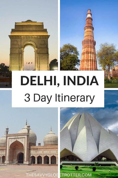 Delhi Itinerary: Best Things to Do in 2 or 3 Days Delhi Itinerary, Explore Delhi, Things To Do In Delhi, Where Is Bora Bora, Delhi Travel, Travel Careers, Asia Trip, India Travel Guide, Dubai Skyscraper