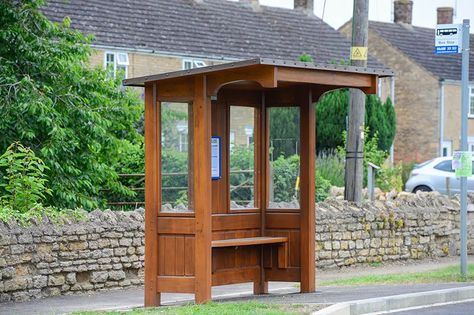 School Bus Stop Shelter, Bus Stop Shelter, Kids Bus, Bus Stop Design, Bus Shelters, Bus Stops, Country Diy, Shade Structure, Small Yard