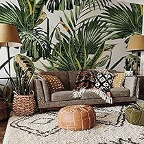 Wallpaper Living Room Accent Wall, Bright Room Colors, Living Room Accent Wall, Modern Paint Colors, Tropical Living Room, Wallpaper For Bedroom, Room Accent Wall, Boho Chic Living Room, Accent Walls In Living Room