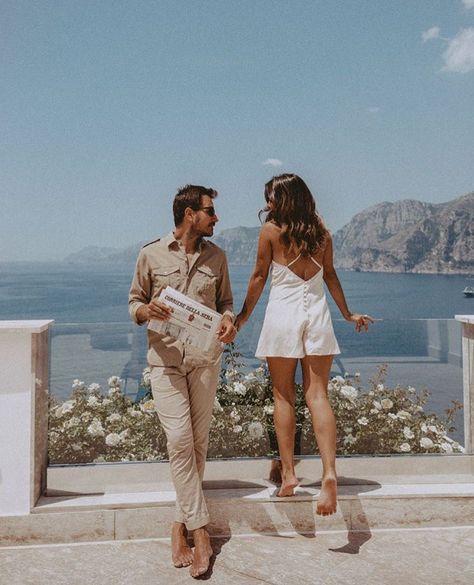 With My Love, Positano, My Love, Holding Hands, A Man, Water