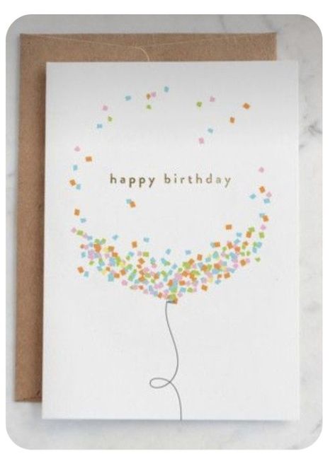 Happy Birthday Aquarell, Happy Birthday Diy Card, Birthday Card Inspiration, Boy Birthday Cards, Birthday Card Balloons, Birthday Card For Girl, Birthday Card Watercolor, Watercolor Birthday Card, Happy Birthday Cards Diy