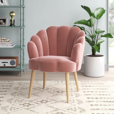 Lilly Velvet Barrel Chair Makeup Chair Vanity Target, Makeup Vanity Chair Target, Pink Chair Bedroom Target, Girls Chair, Velvet Barrel Chair, Teen Girl Bedroom, Velvet Armchair, Upholstered Side Chair, Barrel Chair