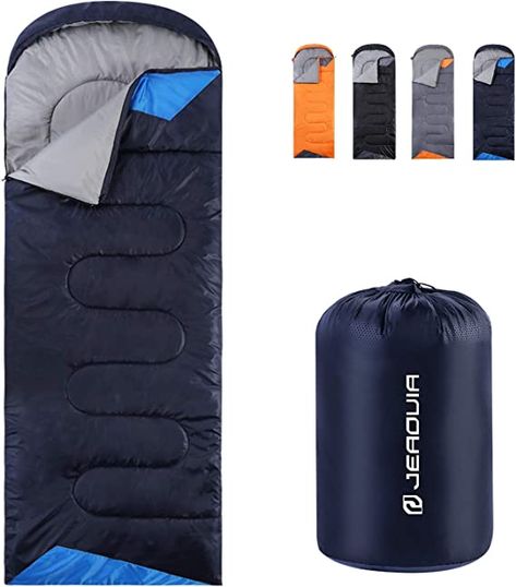 Amazon.com : Sleeping Bags for Adults Backpacking Lightweight Waterproof- Cold Weather Sleeping Bag for Girls Boys Mens for Warm Camping Hiking Outdoor Travel Hunting with Compression Bags（Navy Blue） : Sports & Outdoors Police Duty Gear, Rv Camping Trips, Camping Sleeping Bags, Best Sleeping Bag, Police Duty, Prepper Gear, Day Camping, Photography Bucket List, Camping Needs