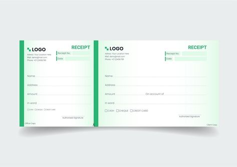 Carnet de reçus modèle professionnel | Premium Vector #Freepik #vector #bancaire #paiement #facture-design #facture Excel Spreadsheets Templates, Spreadsheet Template, Excel Spreadsheets, Premium Vector, Communication, Boutique, ? Logo, Design