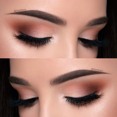 ↞ lizannecabrera ↠ Smokey Eyes Tutorial, Eyeliner Tips, Makeup 2018, Makeup Tip, Smokey Eye Tutorial, Smokey Eye Makeup Tutorial, Smokey Eye For Brown Eyes, Makijaż Smokey Eye, Natural Wedding Makeup