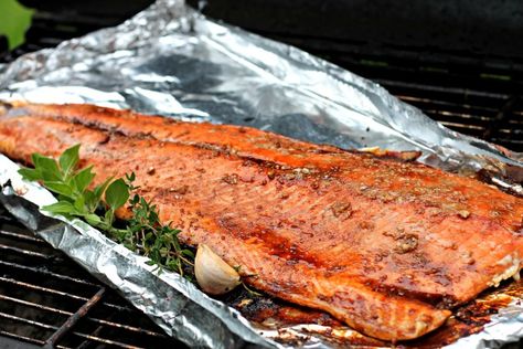 Grilled Salmon, THM FP or S, Keto, Dairy Free | Around the Family Table – Food. Fun. Fellowship Blackstrap Molasses Recipes, Dinner For Tonight, Gf Dinners, Thm Dinner, Molasses Recipes, Menu Maker, Thm Drinks, Thm Meals, Paleo Fish