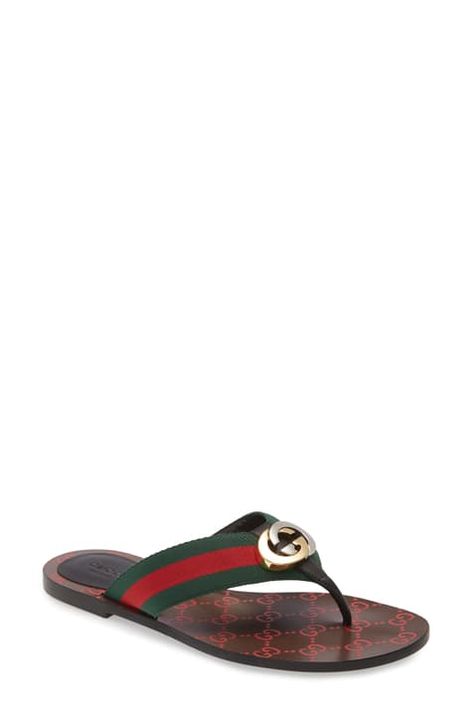 Sandals | Nordstrom Gucci Sandals Woman, Gucci Sandals Woman Outfit, Gucci Slipper, Gucci Flip Flops, Balenciaga Runners, Gucci Slides, Sandals Woman, Gucci Sandals, Heart Shoes