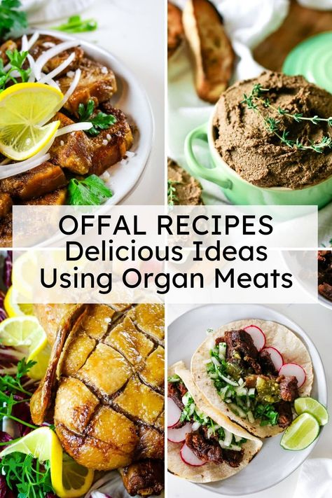 Organ Meat Recipes, Gap Diet, Offal Recipes, Organ Meat, Organ Meats, Traditional Cooking, Gaps Diet, Meat Cuts, Nutrient Dense