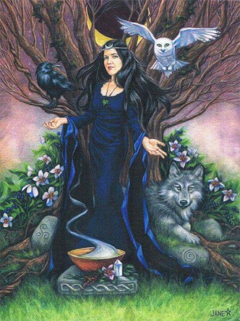 Morrigan, The Lady of the Crows 24 Pagan Inspiration, Celtic Goddess, Pagan Art, Celtic Mythology, High Priestess, Fantasy Images, Celtic Art, Goddess Art, Animal Totems