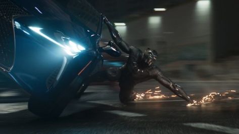 Vfx Studio, Panther Car, Lc 500, Action Scene, Car Chase, Real Photography, Car Scene, Lexus Lc, Black Panther 2018