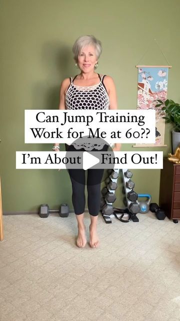 Christine/🌸 Pro-Aging Advocate | Holistic Nutrition 🌿 on Instagram: "💥 Jump training 3x/week for just 10 minutes over 4 months has been shown to improve bone density so I decided to experiment with my own personal challenge!  I’m starting with low-impact jumps and gradually working my way up to 10 minutes. 

💥 It’s no secret that bones get stronger with safe impact. But we’re all different, and that’s why I’m making this a personal challenge. 

💥 Some of us can handle high-impact jumping right away, but I know from experience that I have to take it slow. It may work for me, or it may not—only time will tell! Either way, I’m excited to see the progress! 

➡️ Want to join me on this bone-boosting journey? Let’s stay accountable and see how jump training works for each of us! 

Tag a fri Jump Training Workout, Getting Jumped, Jumping Exercises, Pro Aging, Jump Training, Time Will Tell, Take It Slow, Get Stronger, Bone Density