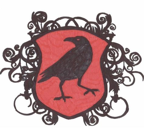 Raven Coat, Items Reference, History Assignment, Family Crest Symbols, Shield Designs, Heraldry Design, Crow Art, Medieval Houses, Crows Ravens