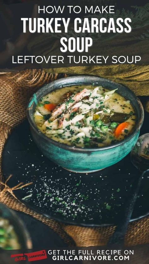 Turkey Frame Soup, Best Turkey Soup From Carcass Recipes, Turkey Carcass Soup Recipes, Turkey Soup Without Bones, Turkey Soup From Carcass Recipes Crock Pot, Turkey Soup From Carcass Recipes, Turkey Carcass Soup, Leftover Turkey Carcass Soup, Turkey Soup From Carcass