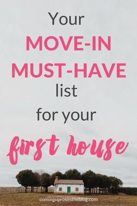 House Essentials Checklist, First House Essentials, First Home Essentials, First Home Checklist, House Checklist, New Home Essentials, Buying First Home, Essentials Checklist, New Home Checklist