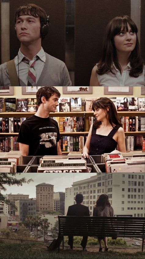 Romcom Wallpaper, Romcom Scenes, 500days Of Summer, Most Paused Movie Scenes, 500 Days Of Summer, Desain Editorial, 500 Days, I Love Cinema, Love Film