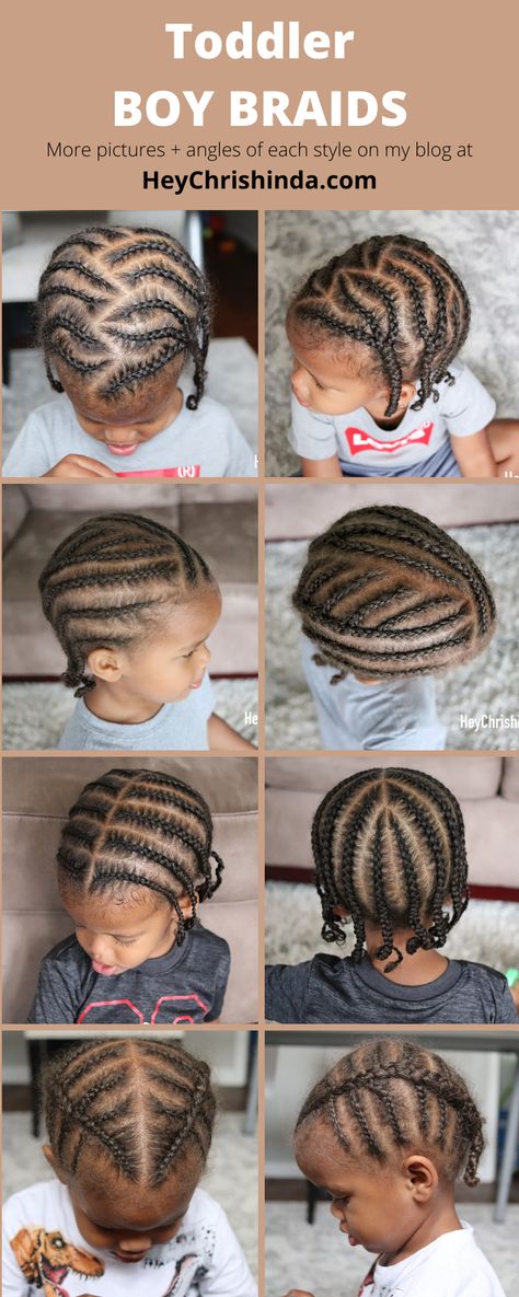 Baby Boy Braids Toddler Hair Black, Braids On Baby Boy, Baby Boy Cornrow Hairstyles, Braid Styles For Boys Kids, Quick Boy Hairstyles Black, Cornrows For Boys Kids, Braided Boys Hairstyles Kid Hair, Braids For Baby Boys, Braids On Little Boys