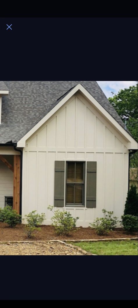 Portico Before And After, Bungalow Exterior Makeover, Cream Colored Houses, Old Home Remodel, Bungalow Exterior, Home Exterior Makeover, Exterior Makeover, Old House, Shutters