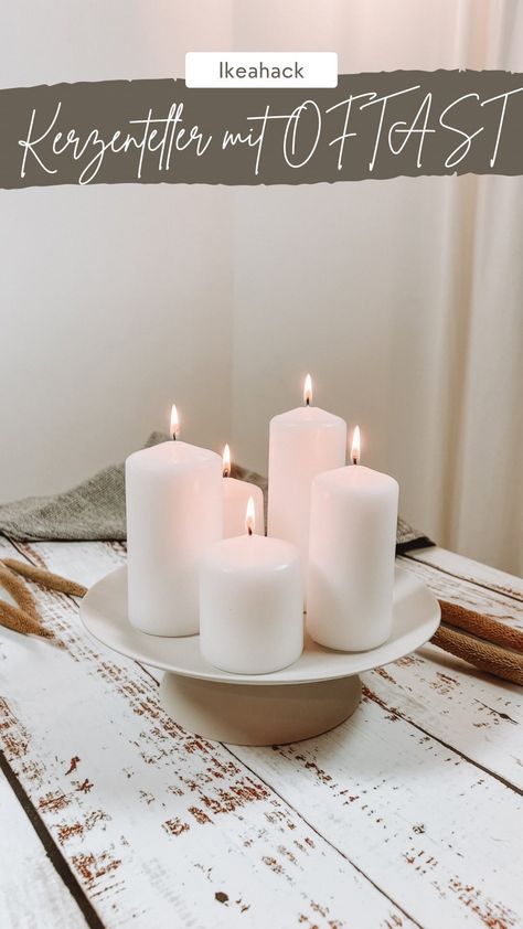 MAGDALENA⋆creative soul & mind on Reels | Bishop Briggs · River Bishop Briggs, Cute Candle, Creative Soul, Candle Plate, Ikea Hack, Spray Paint, All Time, Glue, Diy Decor