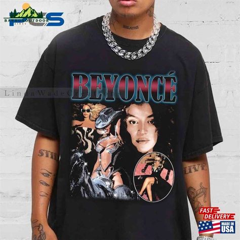 Beyonce The Renaissance World Tour Shirt Merch T-Shirt Classic Hoodie Check more at https://barronoutdoor.com/product/beyonce-the-renaissance-world-tour-shirt-merch-t-shirt-classic-hoodie/ J Cole Shirt, World Tour Shirt, Brent Faiyaz, Hip Hop 90s, Retro Graphic Tees, Young Thug, J Cole, Unisex Gifts, Tour Shirt