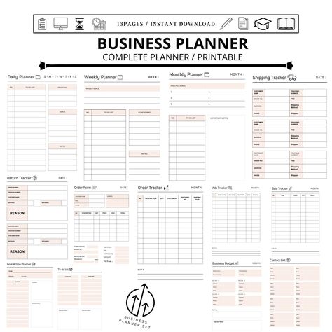 Business Planner Printable |Planner PDF | Digital Business Planner| Business Bundle| Business Planner 2023| Small Business Planner A4 digitalstudentplanner #bestteacherplanners #fitnessplanner. Business Daily Planner, Business Planner Printables, Excel Shortcuts Cheat Sheets, Goal Planner Free, Business Binders, Daily Planner Printables Free, Bundle Business, Digital Notes, Business Notebooks