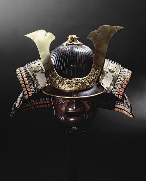 Helmet and neck-guard | Myochin Nobuie | V&A Search the Collections Mask, Japan