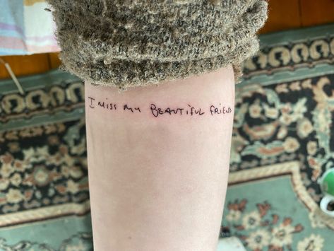 Jeff Buckley Grace Tattoo, Jeff Buckley Tattoo Ideas, Jb Tattoo, Jeff Buckley Tattoo, Body Distortion, Cliche Tattoo, Jeff Buckley Grace, Grace Tattoos, Taboo Tattoo