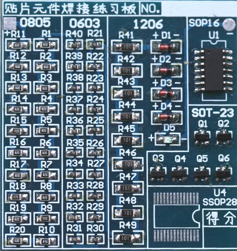 Normally We Use Through-Hole Components For DIY Electronics. SMD Takes Lesser Space. Here is a List of SMD Basic Electronic Components. Car Ecu, Mobile Tricks, Computer Projects, Electronics Workshop, Electronics Basics, Electronic Schematics, Electronic Circuit Projects, Electronics Projects Diy, Electronics Components