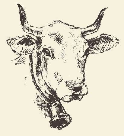 Cow Sketch, Farm Images, Cow Illustration, Cow Drawing, Cow Head, Cow Art, Illustration Vintage, Arte Sketchbook, Art Et Illustration