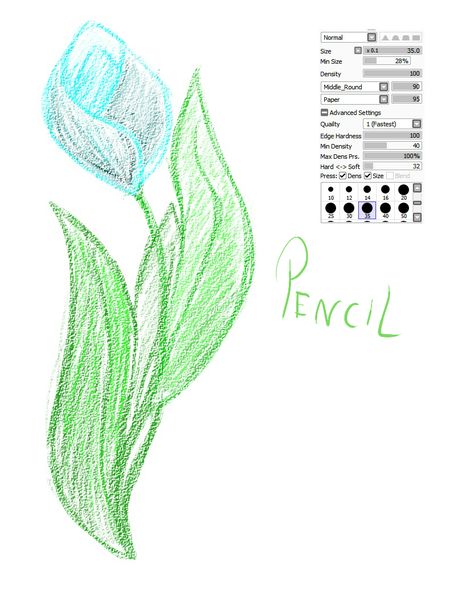 Paint Tool Sai Pencil Brush, Paint Tool Sai Brushes, Paint Tool Sai Tutorial, Sai Brushes, Pencil Brush, Brush Drawing, Procreate Tutorial, Paint Tool Sai, Digital Art Beginner