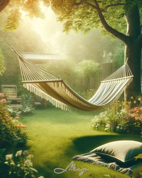 🗣️ Escape into tranquility this Sunday! 🌿😌 Whether it's a nap in the hammock or a quiet moment surrounded by nature, find your peace in your own backyard. What's your favorite way to relax outdoors? #Sunday #Chill #Backyard #Bliss #Relaxation #Goals #MAYAiCEO Find Your Peace, Relaxing Outdoors, Quiet Moments, Ways To Relax, Hammock, Relaxation, Finding Yourself, In This Moment, Quick Saves