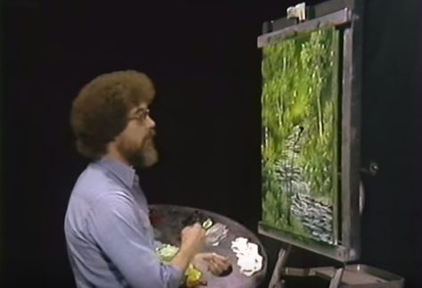 Bob Ross Painting Videos, Bob Ross Youtube, Robert Ross, Bob Ross Art, Cute Bob Haircuts, Coloring Painting, Oil Painting Lessons, Cute Bob, Bob Ross Paintings