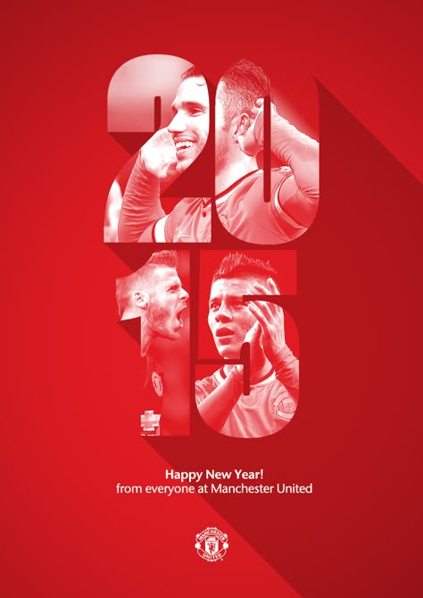 #ManchesterUnited Sport Graphics, Posts Ideas, Happy New Year Design, Sports Design Inspiration, Church Poster Design, Sport Poster Design, New Years Poster, Sports Graphics, Sports Graphic Design