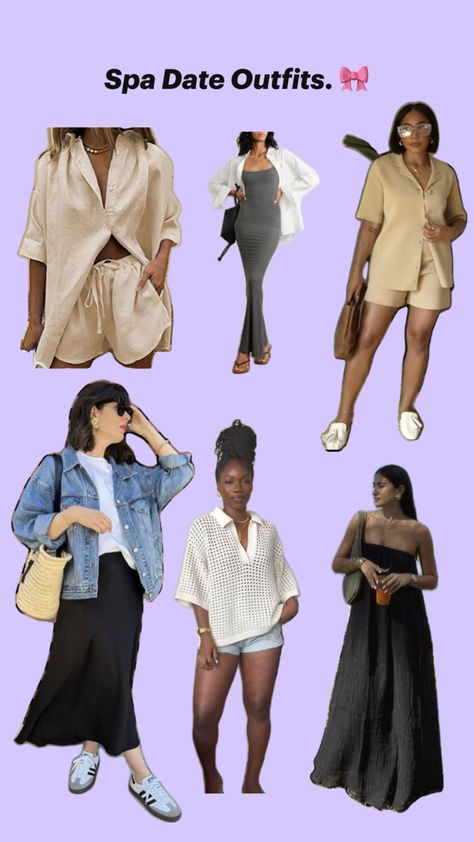 Spa Date Outfit, Spa Date, Date Outfit, Date Outfits, Spa, Plus Size, Outfit Inspo, Quick Saves