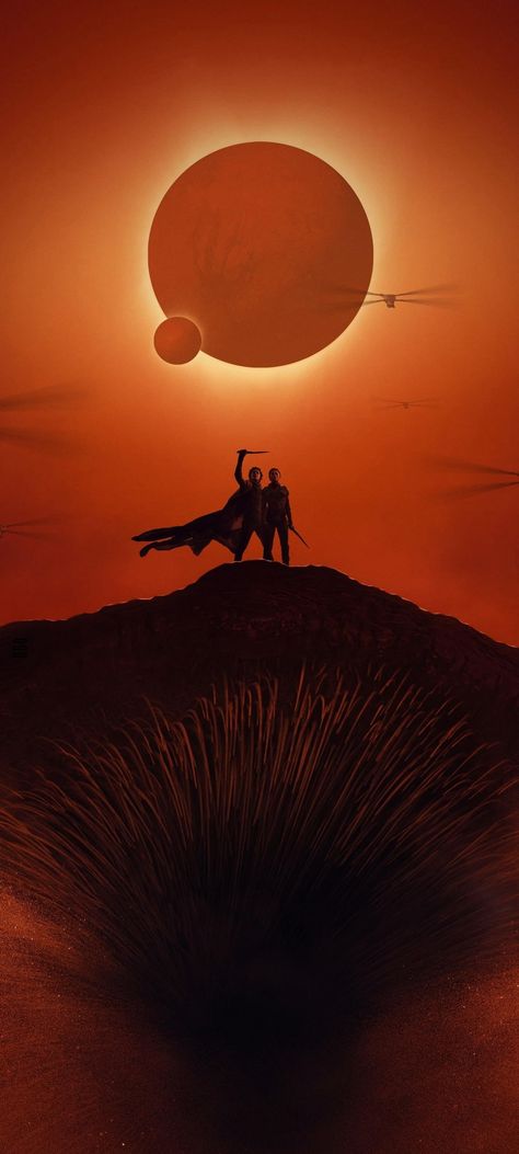 Dune The Movie, Two Wallpaper, Dune Film, Dune Book, Dune Part Two, Dune Frank Herbert, Dune Art, Paul Atreides, Film Posters Art