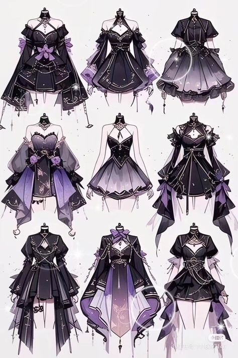 Design Sketches Fashion, Sketches Fashion, Animated Clothes, Art Outfits, Dress Design Drawing, Clothing Design Sketches, Fashion Drawing Dresses, Anime Inspired Outfits, Dress Design Sketches