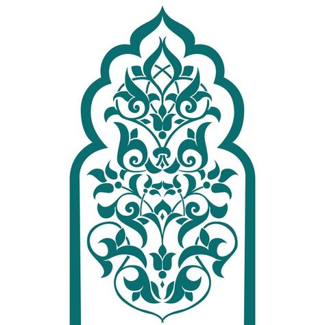 Vector arabesque islamic ornament vector... | Premium Vector #Freepik #vector Islamic Ornament Pattern, Islamic Art Pattern Arabesque Design, Islamic Ornament Design, Ornament Islamic Art, Islam Pattern, Arabic Pattern Design, Ramadan Design, Islamic Ornament, Islamic Vector