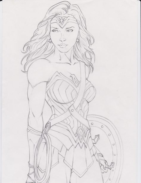 Wonder Woman Sketch Wonder Woman Art Drawings, Wonder Woman Sketch, Wonder Woman Art, Woman Sketch, Woman Art, Sketches Easy, Art Drawings Sketches, Drawing Sketches, Coloring Books