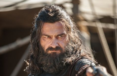 Ray Stevenson as Ser Alliser Thorne. Shave the beard and it's perfect. Victarion Greyjoy, Black Sails Starz, Ray Stevenson, Captain Flint, Black Beards, Pirate Adventure, Starz Series, Mary Elizabeth Winstead, Black Sails