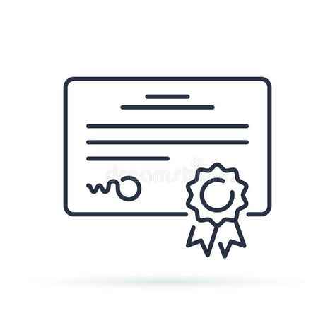 Certificate Icon, Blank Certificate Template, Website Design Inspiration Layout, Free Certificate Templates, Elements Illustration, Graphic Design Elements, Certificate Design, Arts Award, Patent Art