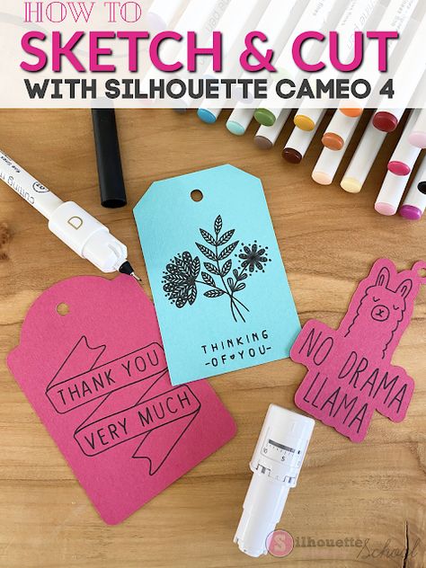 Silhouette Cameo 4 Projects Beginner, Silhouette Cameo 4 Projects, Stickers With Silhouette Cameo, Cameo Silhouette Projects, Silhouette Cameo Projects Beginner, Silhouette Cameo Projects Vinyl, Silhouette Sketch Pens, Vinyl Projects Silhouette, Pen Projects