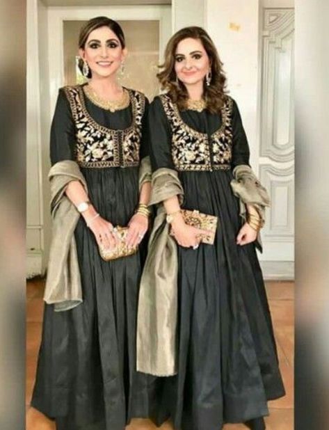 Beautiful cotton silk Gown with jacket and embellished with hand embroidery. Gown With Jacket, Book Dress, Pak Drama, Long Frock, Designer Kurti Patterns, Pakistani Dresses Casual, Biryani Recipe, Kurti Designs Party Wear