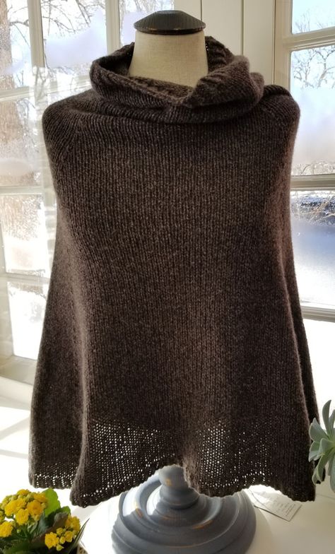 Introducing the Princeton Capelet — My Sister Knits Knit Capelet, Knitted Capelet, Elegant Sophisticated, Spring Weather, Warm Spring, Stockinette Stitch, My Sister, On Display, Knitting Projects