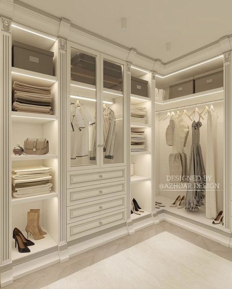 A Walk In Closet, Dressing Room Closet, Dream Closet Design, Walk In Closet Design, Closet Design Layout, Luxury Closets Design, Closet Layout, Closet Decor, Wardrobe Design Bedroom