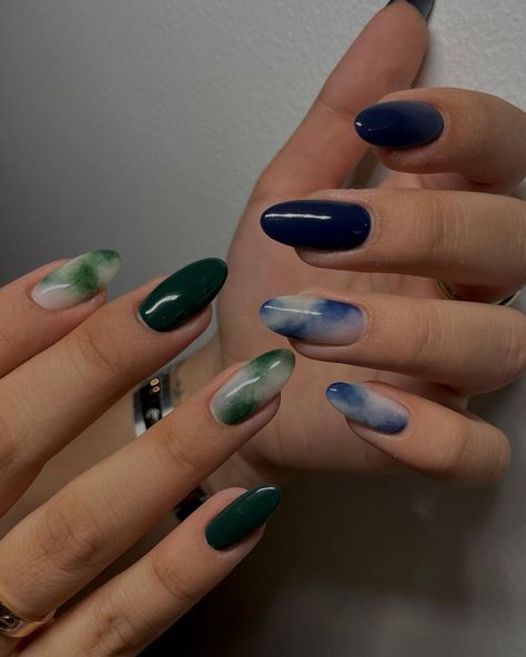 Asami on Instagram: “tie dye” Green Tie Dye Nails, Tie Dye Pastel Nails, Tie Dye, Dye, Nails, Beauty, On Instagram, Instagram